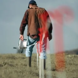 Cerco eléctrico ganadero movil para bovinos