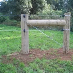 Cerco eléctrico ganadero fijo para bovinos