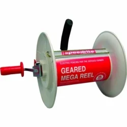 Carrete 200m poliwire con desmultiplicación para cerco eléctrico