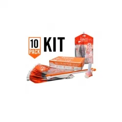 kit de 10 bolsas de 2L + chupo + sonda