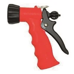 Piton Pistola ROJO Chorro regulable 3/4" / 20mm Alta temp