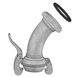 Curva  45° tipo Bauer